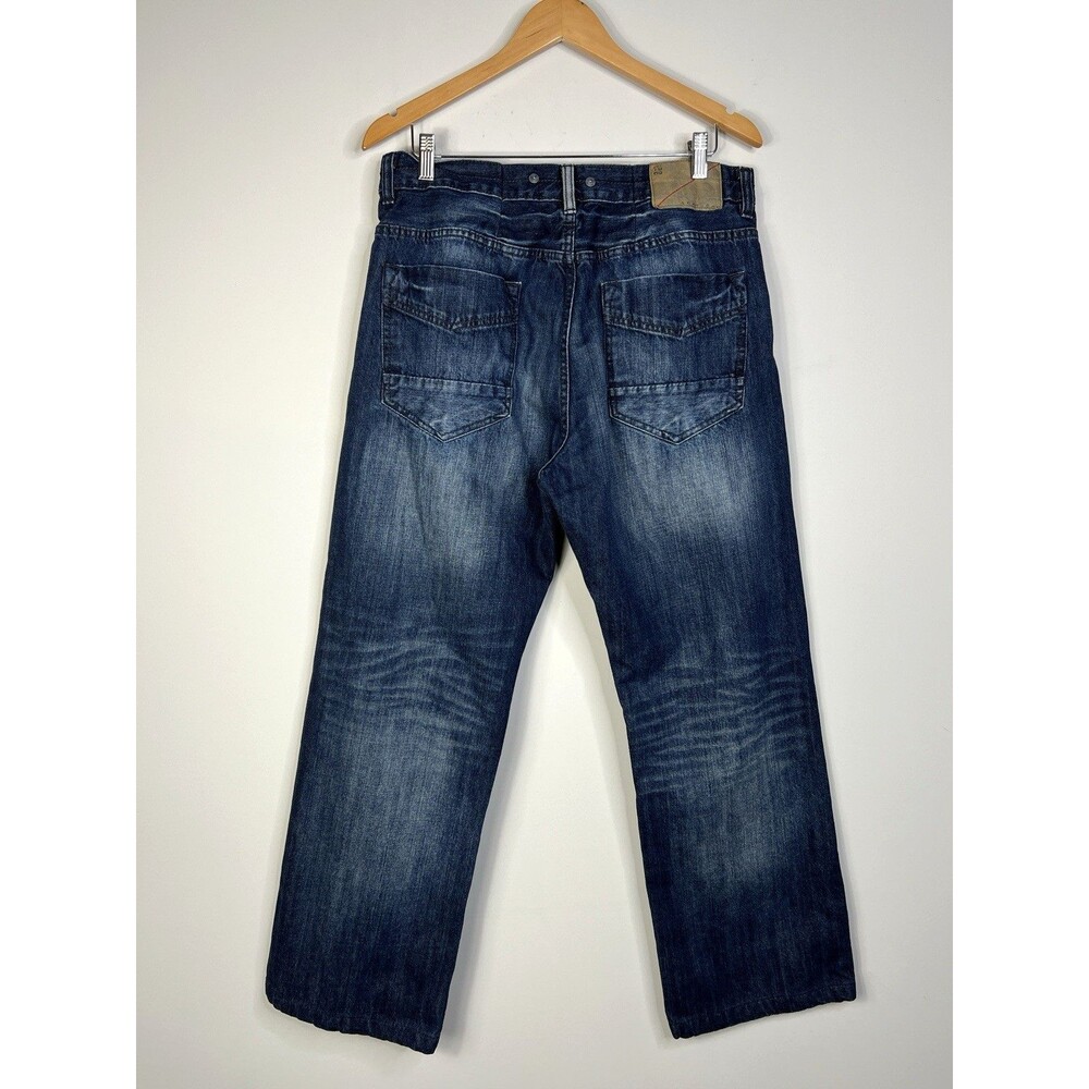 Vintage Sean John Men's Denim Jeans Baggy Size 34 Y2K Hip Hop Streetwear
